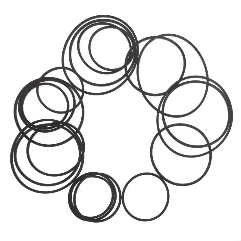 2XPA 30/50PCS 1.2mm Rubber Belts Durable for Recorder Players Turntable 30-65mm Fold
2XPA 30/50PCS 1.2mm Rubber Belts Durable for Recorder Players Turntable 30-65mm Fold