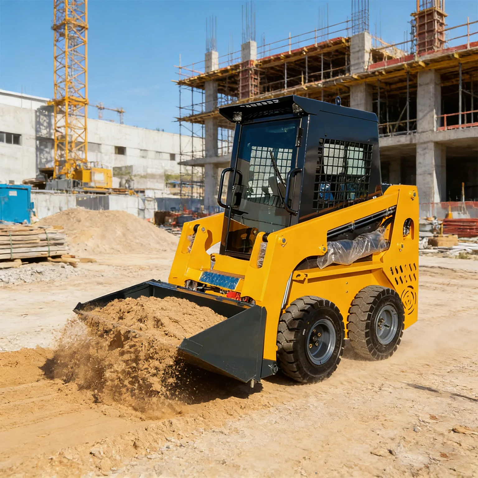 JC25 Sliding Loader 380kg Rated Load EPA CE Dual Certification Multi scenario Engineering Tool
JC25 Sliding Loader 380kg Rated Load EPA CE Dual Certification Multi scenario Engineering Tool