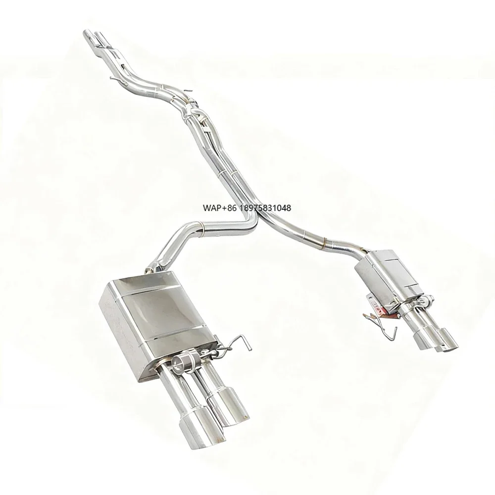 Stainless Steel Smart Valved Exhaust System for C7/C8 3.0T - Factory Direct Sale
Stainless Steel Smart Valved Exhaust System for C7/C8 3.0T - Factory Direct Sale