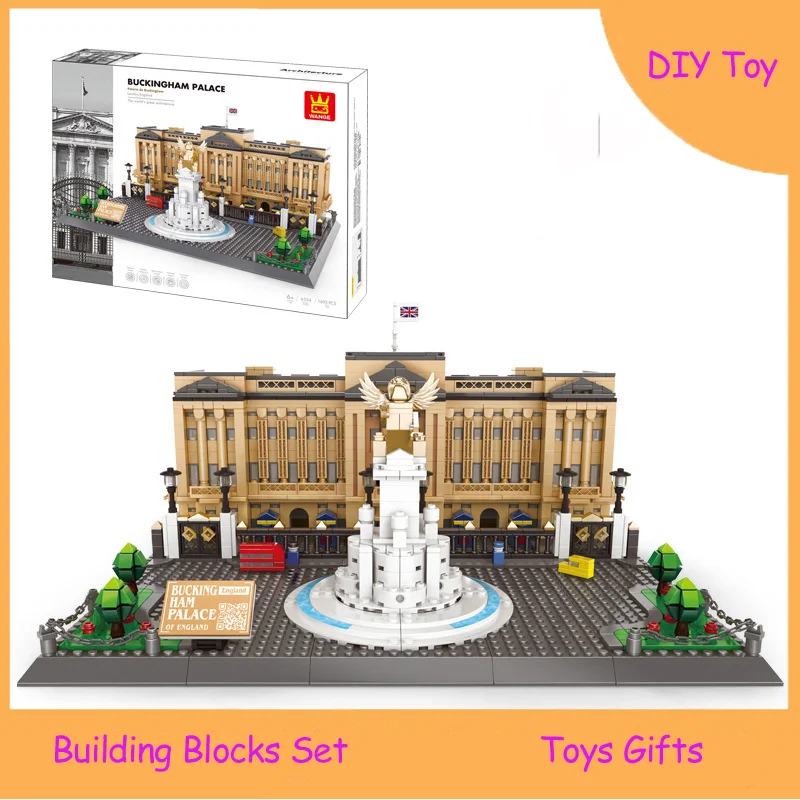 Creative Building Blocks Model Buckingham Palace Building Toy Blocks Set Architecture Printed Bricks Toys Christmas gift
Creative Building Blocks Model Buckingham Palace Building Toy Blocks Set Architecture Printed Bricks Toys Christmas gift