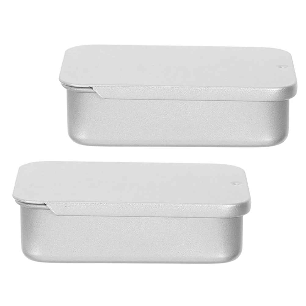 2pcs Sliding Tinplate Tinplate Cases Candy Case Compact Desk Organizer Portable Small Container Metal Tins Lids
2pcs Sliding Tinplate Tinplate Cases Candy Case Compact Desk Organizer Portable Small Container Metal Tins Lids