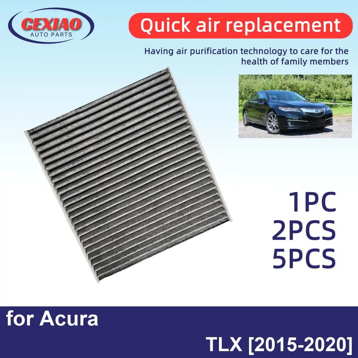 2 шт., фильтр кондиционера Acura TLX 2015-2020 CF10134 80219-SHJ-A01 80292-SDA-407
2 шт., фильтр кондиционера Acura TLX 2015-2020 CF10134 80219-SHJ-A01 80292-SDA-407