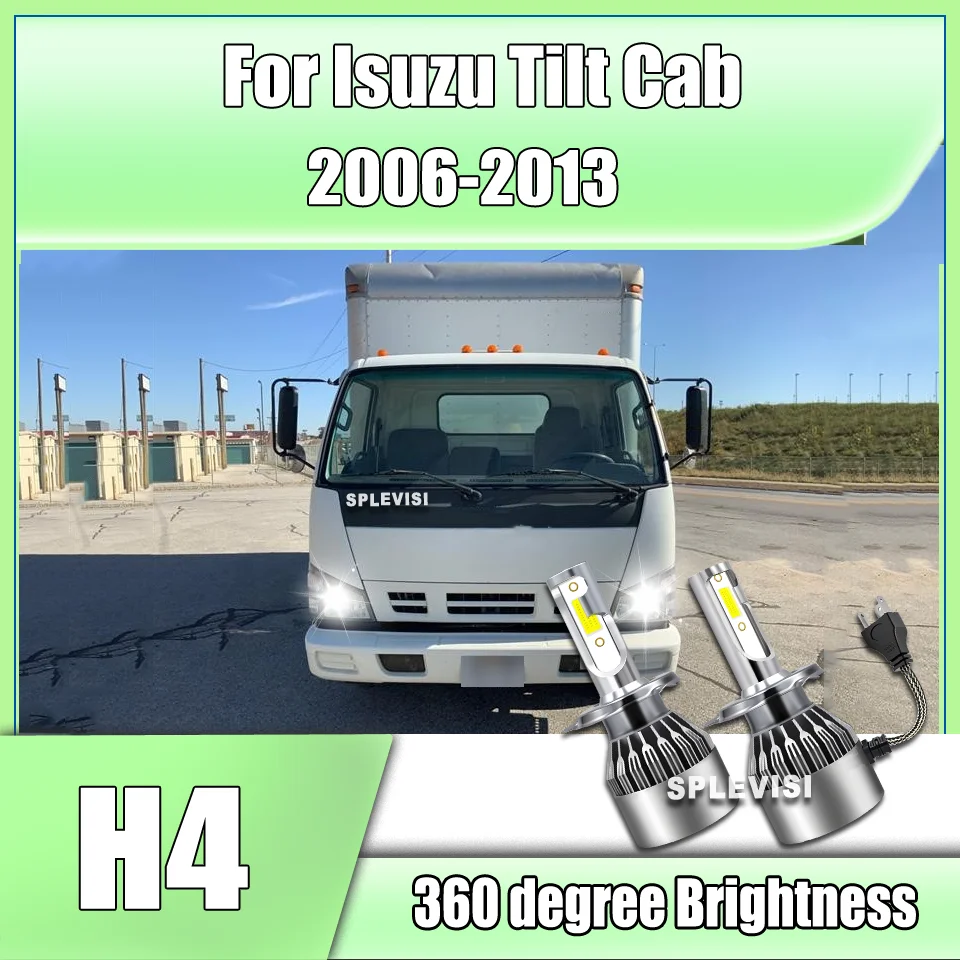 2Pcs Car Light Headlight LED H4 Lamps 6000K w/Cooling Fan For Isuzu Tilt Cab 2006 2007 2008 2009 2010 2011 2012 2013
2Pcs Car Light Headlight LED H4 Lamps 6000K w/Cooling Fan For Isuzu Tilt Cab 2006 2007 2008 2009 2010 2011 2012 2013
