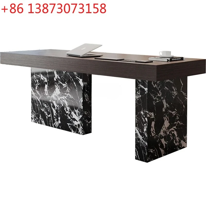 Solid wood desk Home study Modern simple computer desk Workbench Light luxury rock slab desk
Solid wood desk Home study Modern simple computer desk Workbench Light luxury rock slab desk