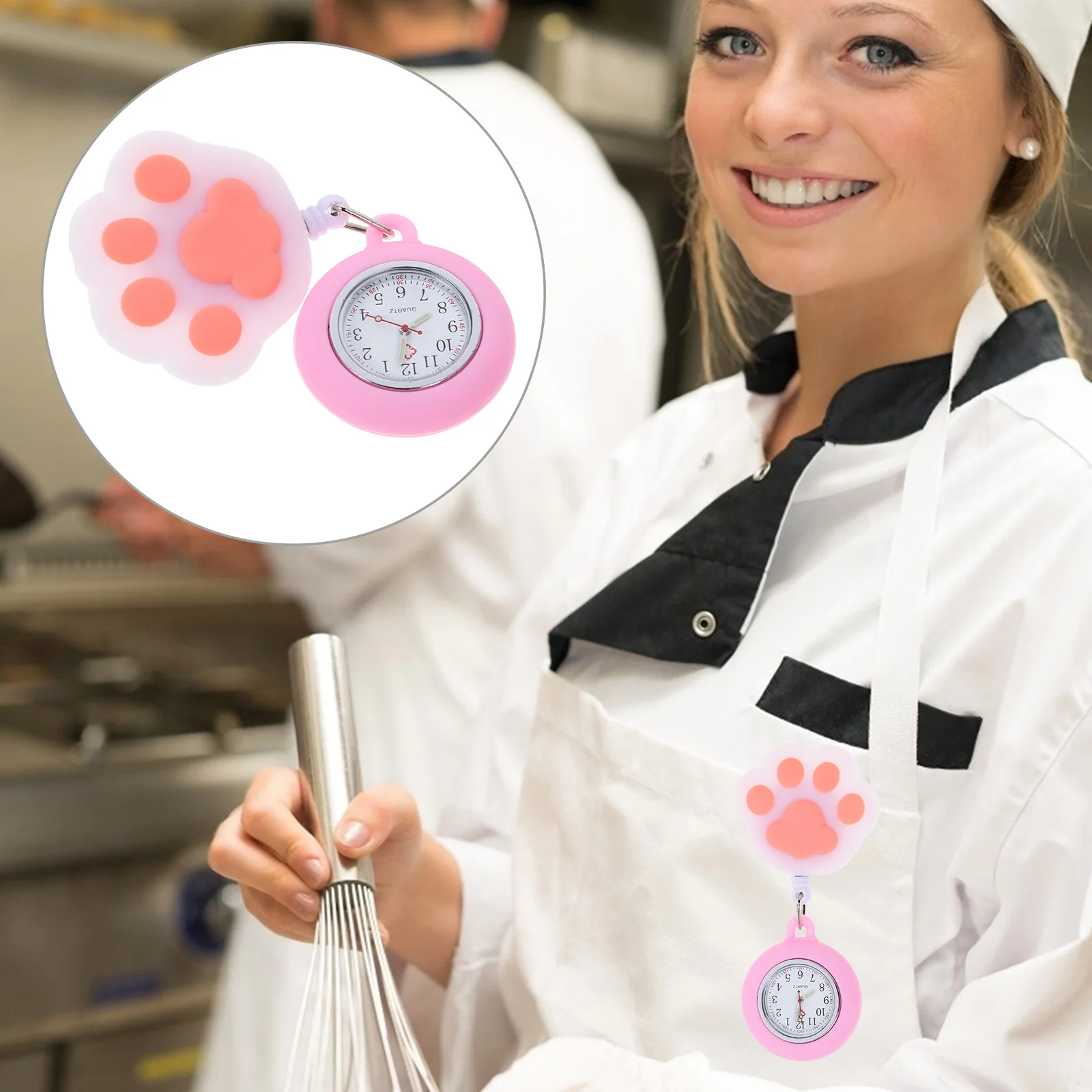 Nurse Watch Quartz Watches for Women Students Purple Color Soft Toy Clip-on Badge Luminous Pocket Watch Durable Practical Nurse
Nurse Watch Quartz Watches for Women Students Purple Color Soft Toy Clip-on Badge Luminous Pocket Watch Durable Practical Nurse