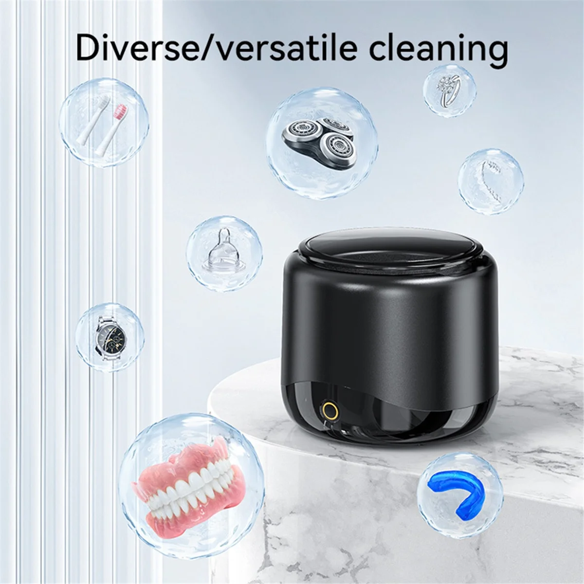 2025+UltrasonicCleaner for Dentures Professional UltrasonicCleaning Machine for All Dental Jewelry Watche Household 230ml(EU)
2025+UltrasonicCleaner for Dentures Professional UltrasonicCleaning Machine for All Dental Jewelry Watche Household 230ml(EU)