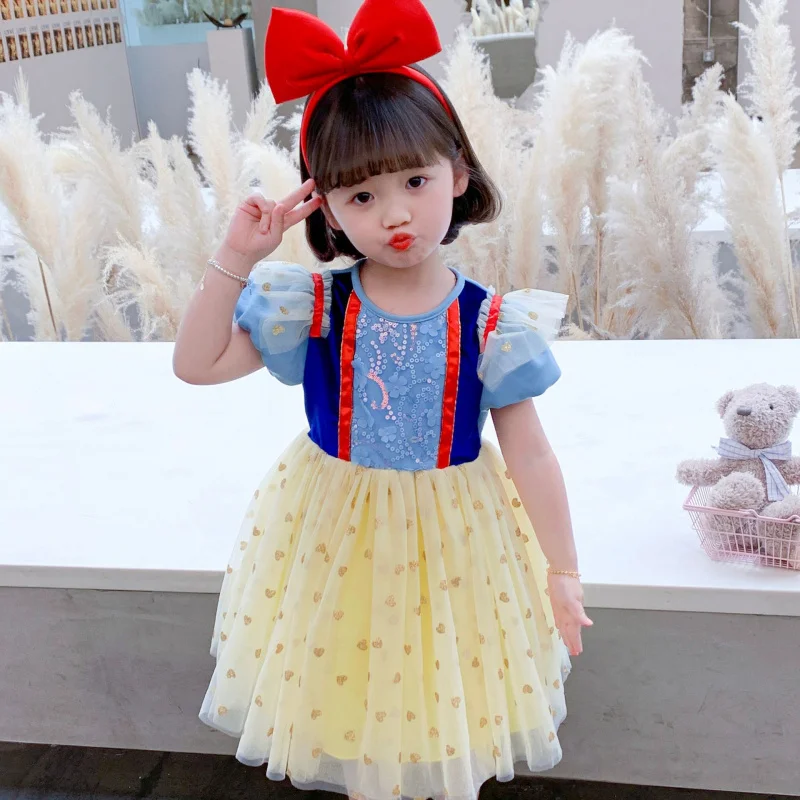 insFeng Girl Baby Summer Dress Girl Princess Sweet Skirt Mesh Short Puff Sleeve Dress
insFeng Girl Baby Summer Dress Girl Princess Sweet Skirt Mesh Short Puff Sleeve Dress