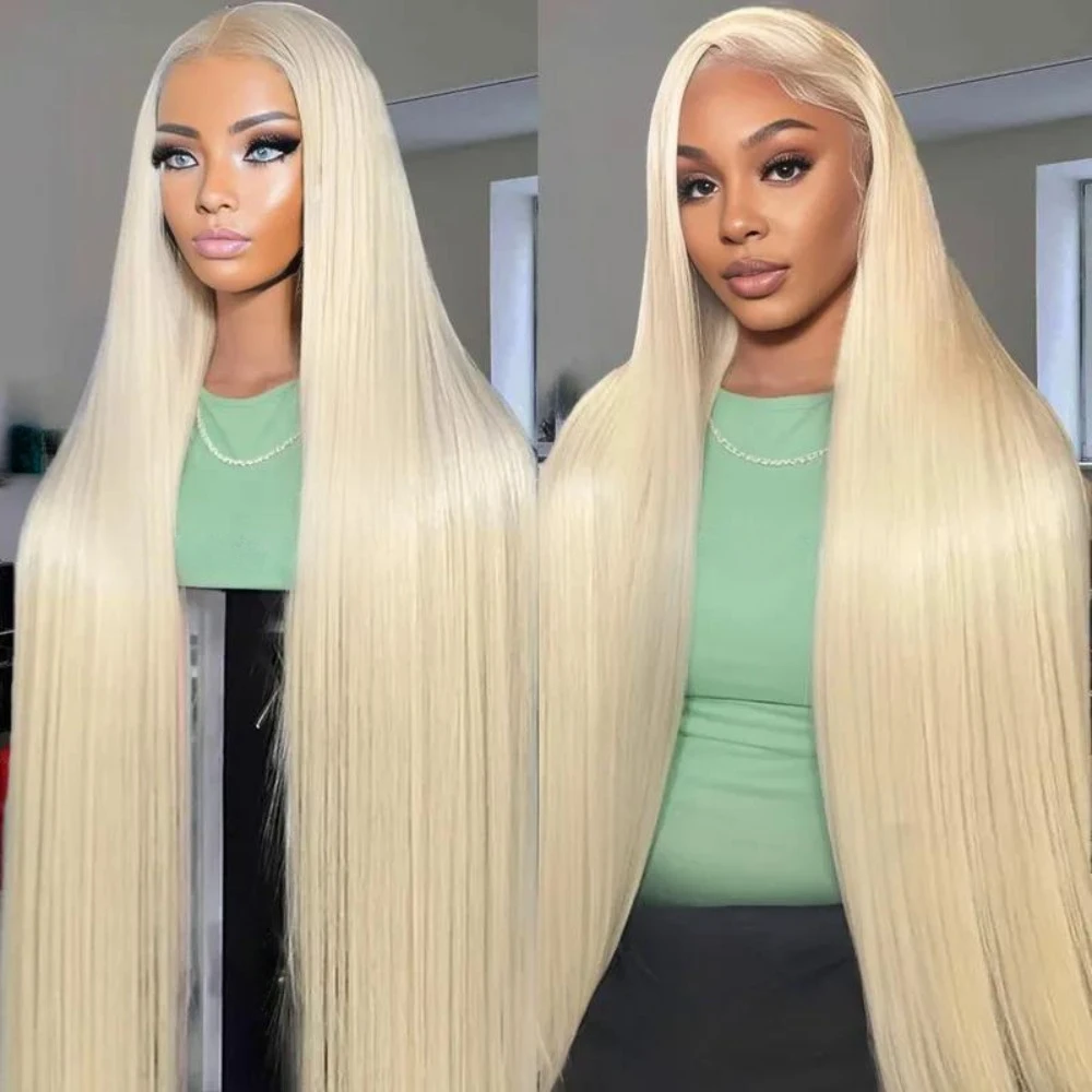 613 Blonde HD Transparent Straight 200 Density 13x4 13x6 Lace Front Human Hair Wigs For Women Brazilian 360 Lace Frontal Wig
613 Blonde HD Transparent Straight 200 Density 13x4 13x6 Lace Front Human Hair Wigs For Women Brazilian 360 Lace Frontal Wig