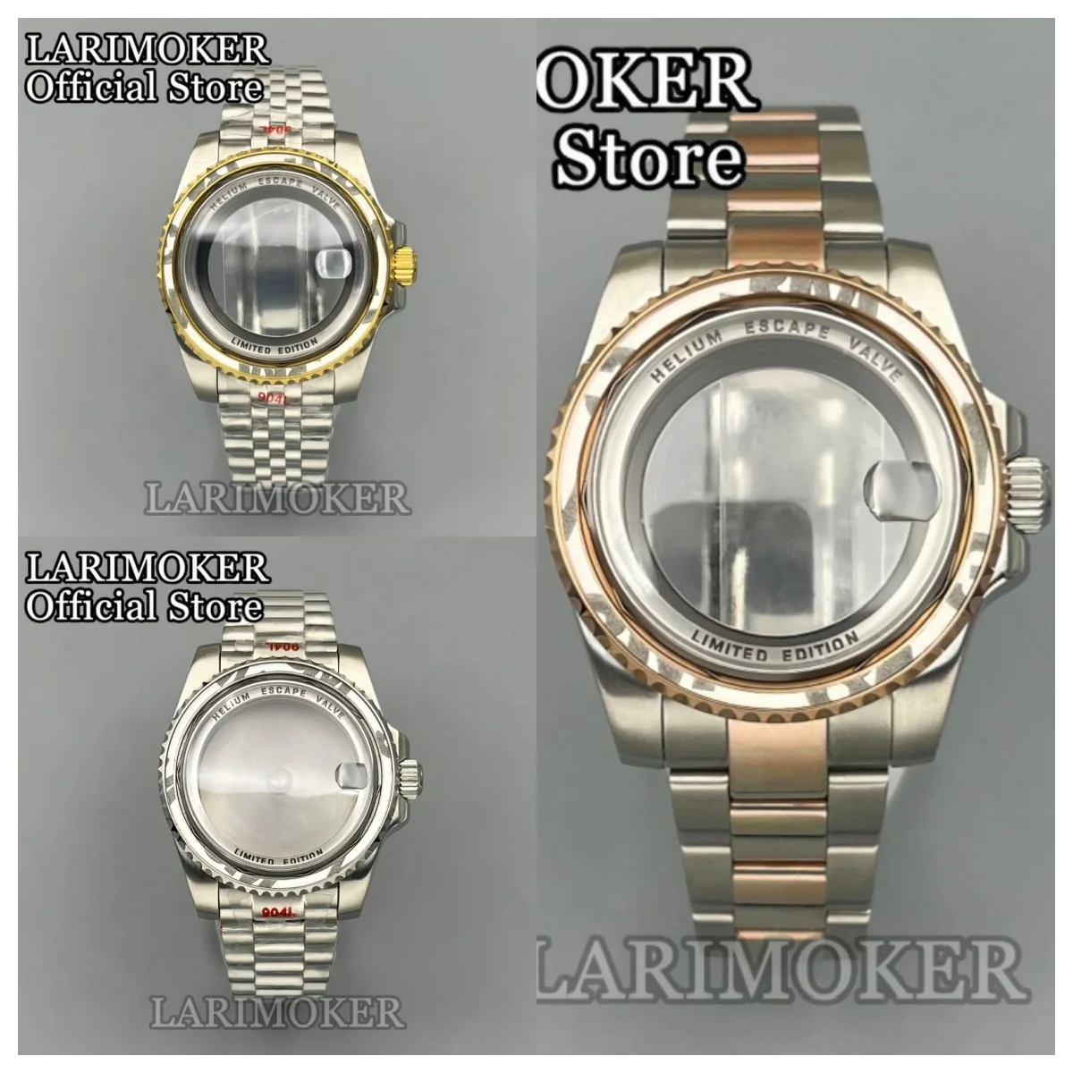 Корпус часов LARIMOKER 40 мм с декоративным гелиевым клапаном и сапфировым стеклом, совместимый с механизмами NH34, NH35, NH36, ETA2824, PT5000, DG2813.
Корпус часов LARIMOKER 40 мм с декоративным гелиевым клапаном и сапфировым стеклом, совместимый с механизмами NH34, NH35, NH36, ETA2824, PT5000, DG2813.