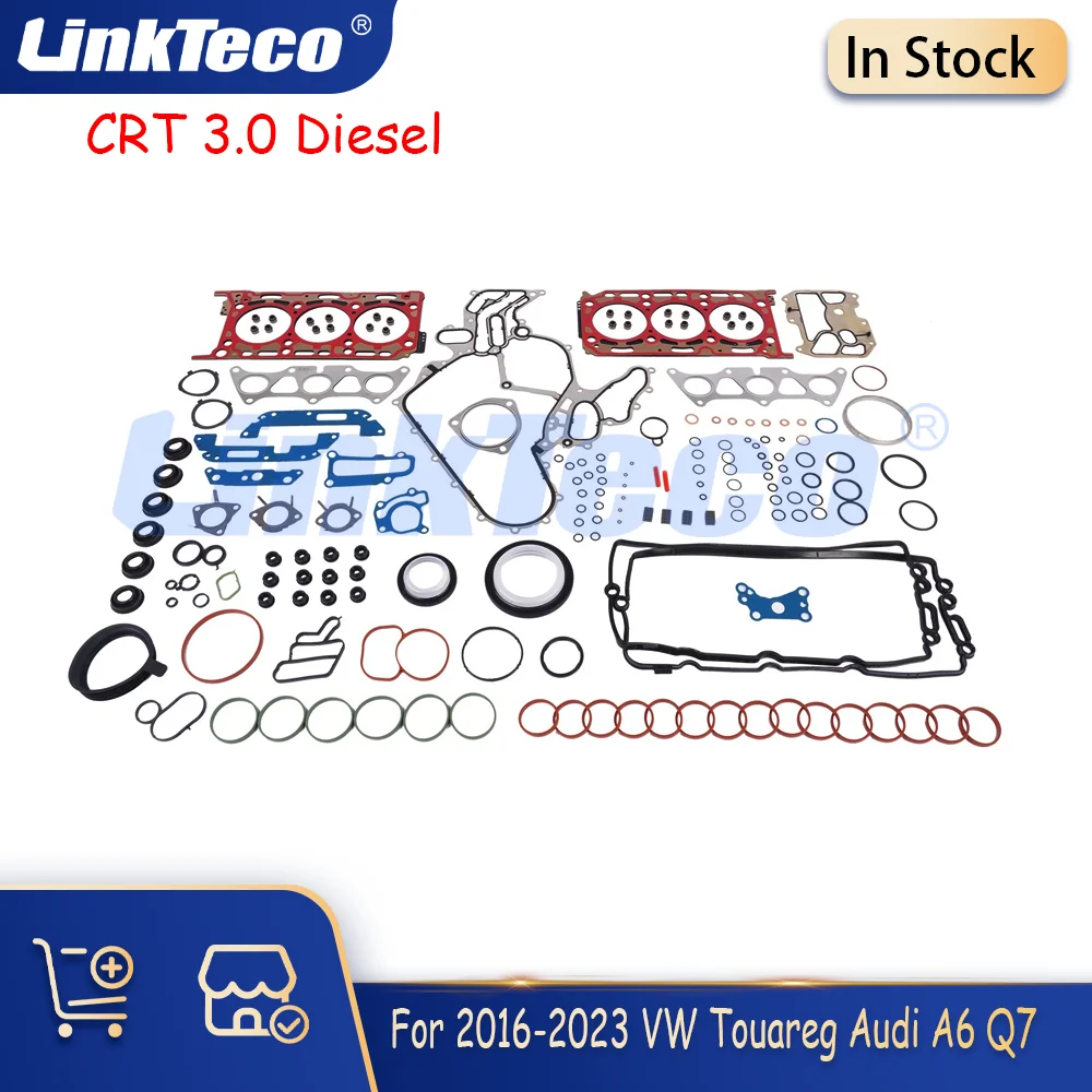 Engine Rebuild Gasket Seals Kit Fit 3.0 T L V6 Diesel CRT CSW CTC DDX For 16-23 Audi A4 A5 A6 A7 A8 Q5 Q7 Q8 VW Amarok Touareg
Engine Rebuild Gasket Seals Kit Fit 3.0 T L V6 Diesel CRT CSW CTC DDX For 16-23 Audi A4 A5 A6 A7 A8 Q5 Q7 Q8 VW Amarok Touareg
