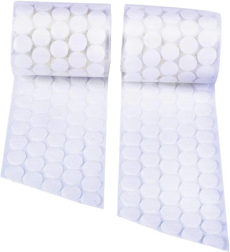 Self Adhesive Dots 1100pcs(550 Pairs) 0.59in Strong Sticky Back Hook & Loop Nylon, Waterproof Glue Tapes for Classroom Office
Self Adhesive Dots 1100pcs(550 Pairs) 0.59in Strong Sticky Back Hook & Loop Nylon, Waterproof Glue Tapes for Classroom Office