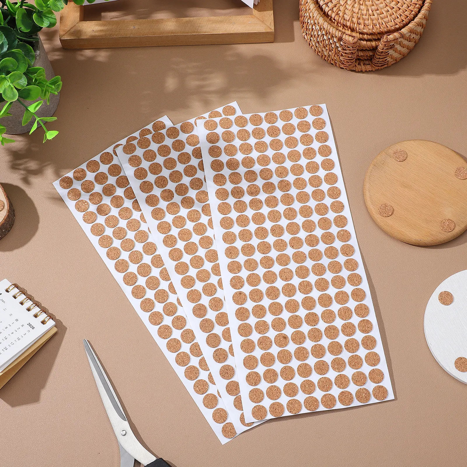 500Pcs Cork Insulation Pads Self-Adhesive Anti-Slip Rounds for Household Projects DIY Furniture Protection Shock Absorbing Mat
500Pcs Cork Insulation Pads Self-Adhesive Anti-Slip Rounds for Household Projects DIY Furniture Protection Shock Absorbing Mat