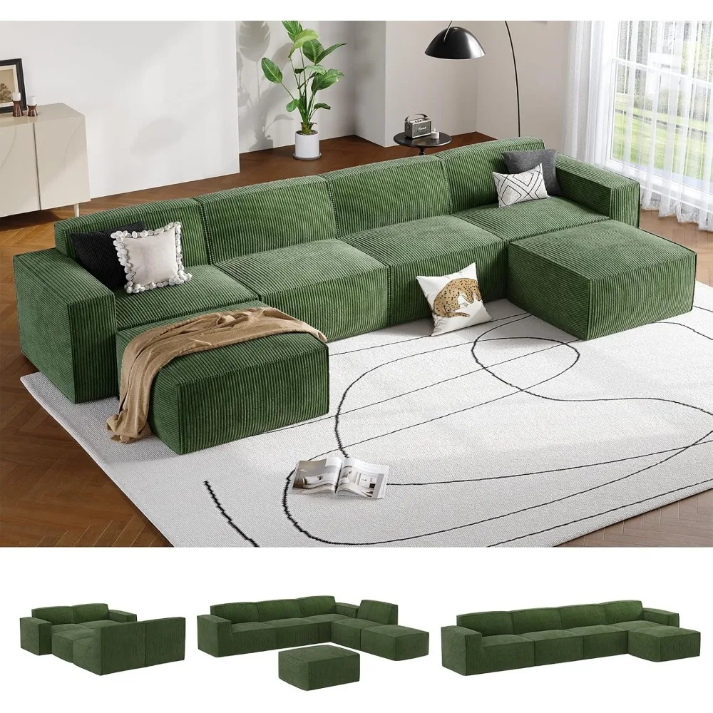 Amada 142" Sectional Couch with L-Shape Chaise,Corduroy Cloud Couches with Deep Seats &High-Back,Upholstered Couches for Living
Amada 142" Sectional Couch with L-Shape Chaise,Corduroy Cloud Couches with Deep Seats &High-Back,Upholstered Couches for Living