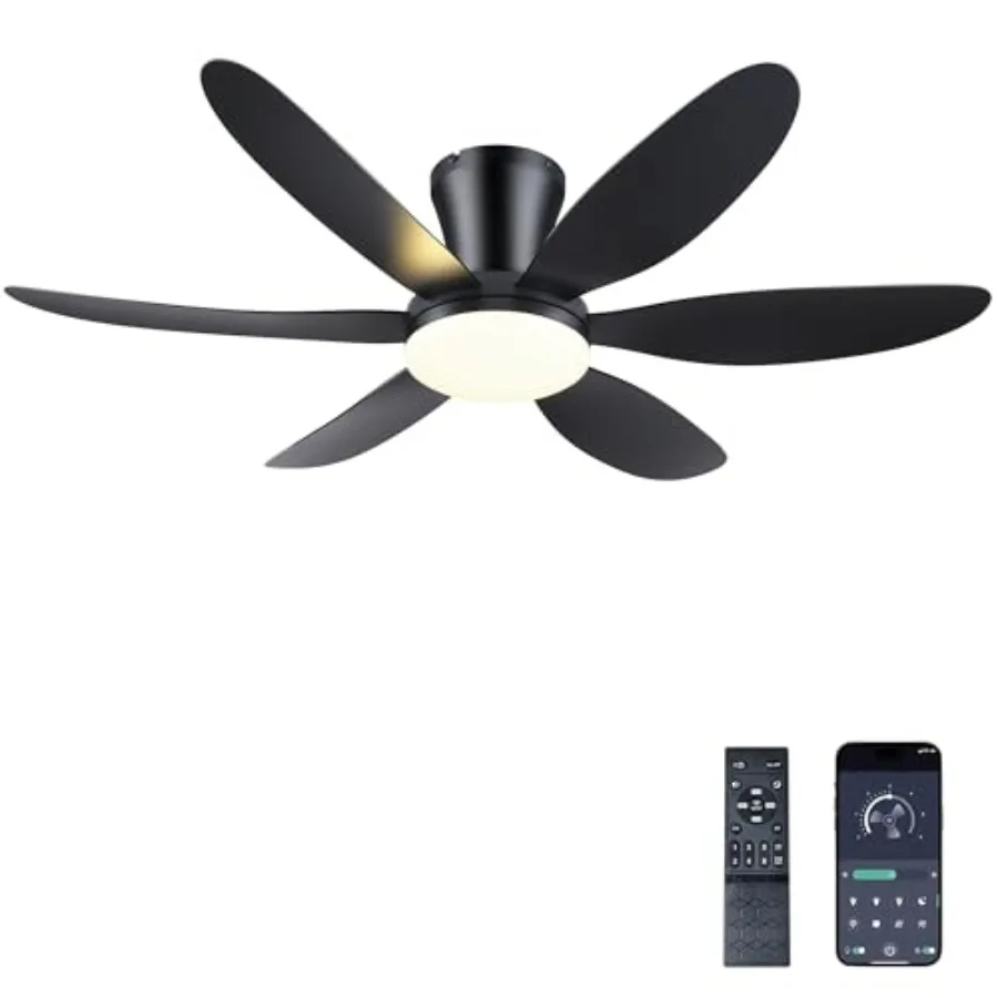 Ceiling Fans with Lights42" Low Profile Ceiling Fan with Light and Remote Control Flush Mount Reversible Dimmable Noiseless Cei
Ceiling Fans with Lights42" Low Profile Ceiling Fan with Light and Remote Control Flush Mount Reversible Dimmable Noiseless Cei