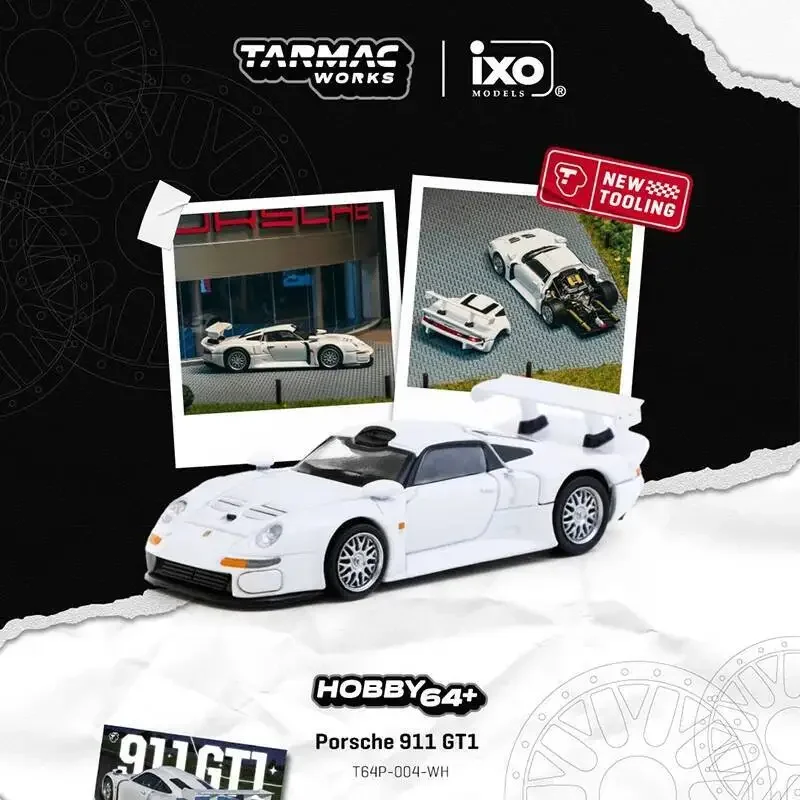 Предпродажа TW Porsche 1:64 911 GT1, белый открывающийся капюшон, литая под давлением модель автомобиля, коллекция игрушек Tarmac Works
Предпродажа TW Porsche 1:64 911 GT1, белый открывающийся капюшон, литая под давлением модель автомобиля, коллекция игрушек Tarmac Works