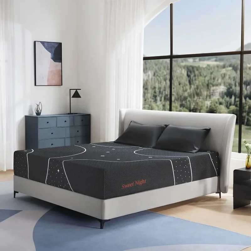 Full Size Mattress, Gel Memory Foam Mattress in A Box, Plush Comfort Full Mattress for Motion Isolation & Pressure Relief
Full Size Mattress, Gel Memory Foam Mattress in A Box, Plush Comfort Full Mattress for Motion Isolation & Pressure Relief