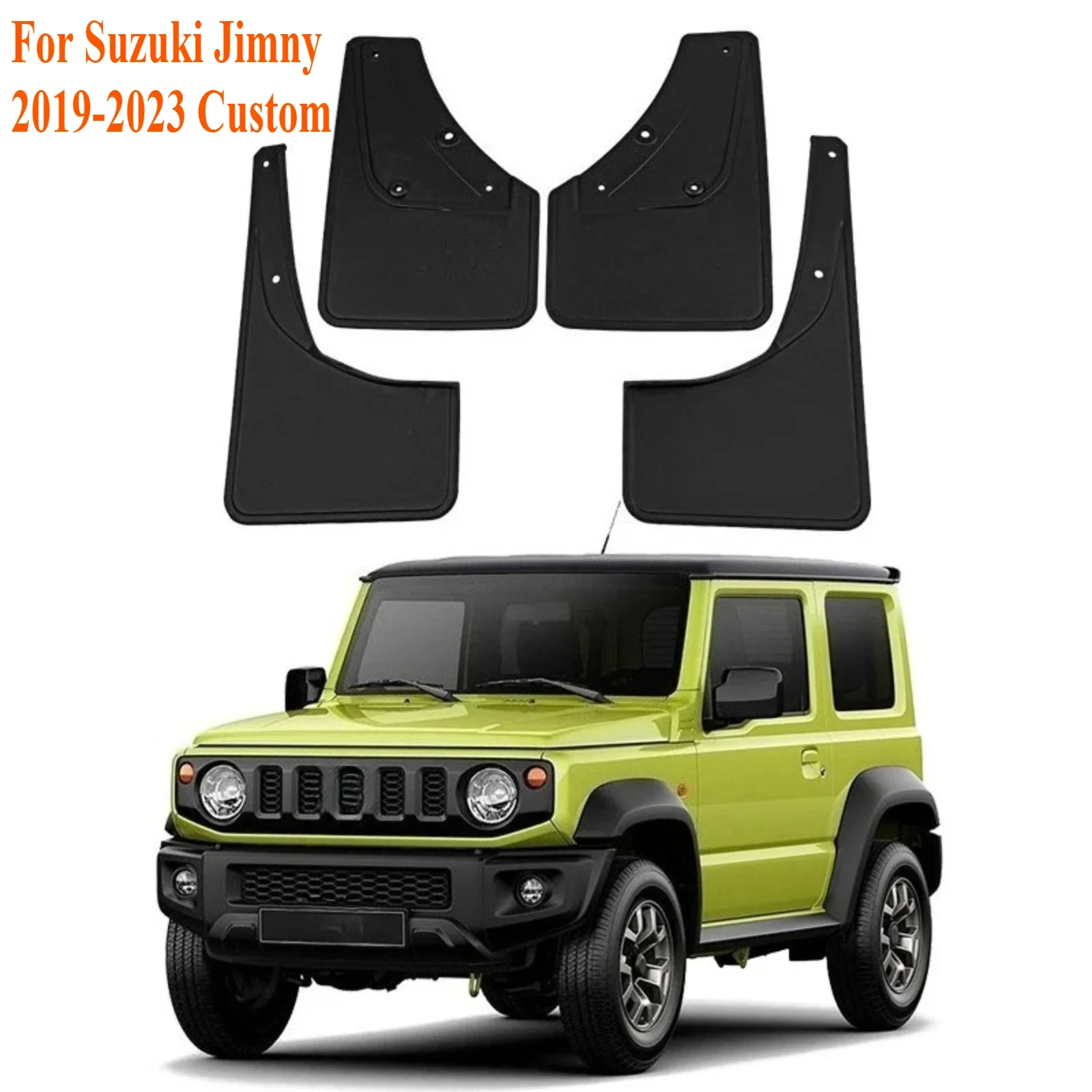 Car Mudguards Waterproof Scratch Quality Durable Modification Parts For Suzuki Jimny 2019-2023 Custom Fit Black Mud Flaps
Car Mudguards Waterproof Scratch Quality Durable Modification Parts For Suzuki Jimny 2019-2023 Custom Fit Black Mud Flaps