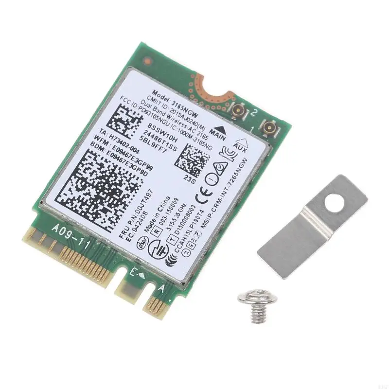 B0KF Wi-Fi Card Dual-полоса 2.4G/5GH сетевая карта BT-Compatible4.0 Wireless-AC Wi-Fi Card
B0KF Wi-Fi Card Dual-полоса 2.4G/5GH сетевая карта BT-Compatible4.0 Wireless-AC Wi-Fi Card