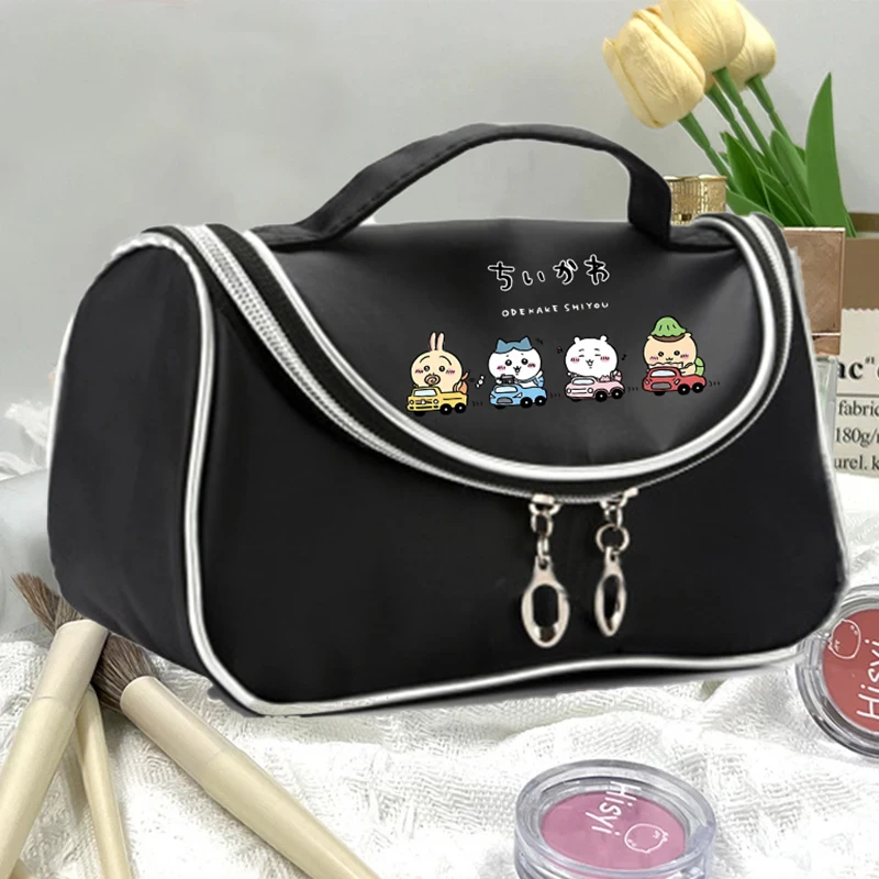 Chii Kawas Fashion Girl Makeup Bag Anime Women Cosmetic Pocket Nylon Large Capacity Handbag Women Portable Black Washing Bags
Chii Kawas Fashion Girl Makeup Bag Anime Women Cosmetic Pocket Nylon Large Capacity Handbag Women Portable Black Washing Bags