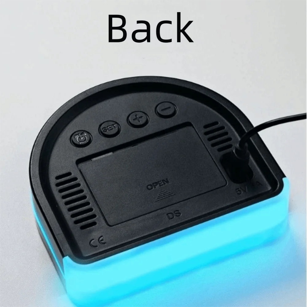 Multi-functional Digital Alarm Clock Ambient Light Date Display Desktop Clock Temperature Display Auto Dimmable Electronic Clock
Multi-functional Digital Alarm Clock Ambient Light Date Display Desktop Clock Temperature Display Auto Dimmable Electronic Clock