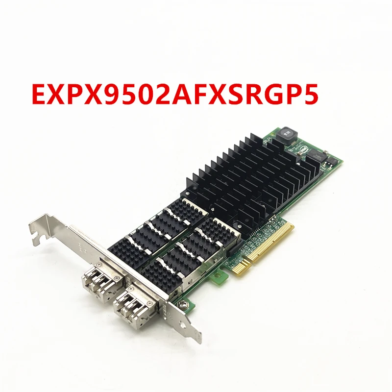 Original EXPX9502AFXSRGP5 10GBE XF SR2 PCI-E 2-port 10G Fiber Optic Network Card 82598EB
Original EXPX9502AFXSRGP5 10GBE XF SR2 PCI-E 2-port 10G Fiber Optic Network Card 82598EB