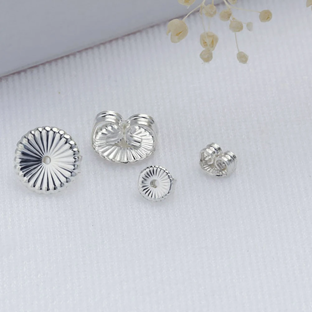 Silver Pads Earring Backs Padded Ear Studs Secure Hold Comfortable Jewelry Accessories For Women Replacement Post Hook
Silver Pads Earring Backs Padded Ear Studs Secure Hold Comfortable Jewelry Accessories For Women Replacement Post Hook