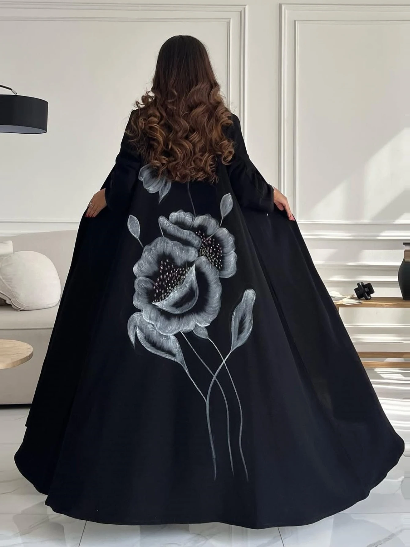 Eid Abaya Women Print Cardigan Dress Beading Muslim Dubai Morocco Kaftan Ramadan Saudi Robe Open Abayas Vestidos Largos Autumn
Eid Abaya Women Print Cardigan Dress Beading Muslim Dubai Morocco Kaftan Ramadan Saudi Robe Open Abayas Vestidos Largos Autumn