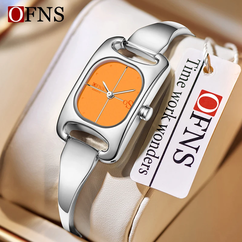 OFNS 5518, модные брендовые женские кварцевые часы, простые наручные часы с маленьким циферблатом, элегантные женские часы regalos para mujer
OFNS 5518, модные брендовые женские кварцевые часы, простые наручные часы с маленьким циферблатом, элегантные женские часы regalos para mujer