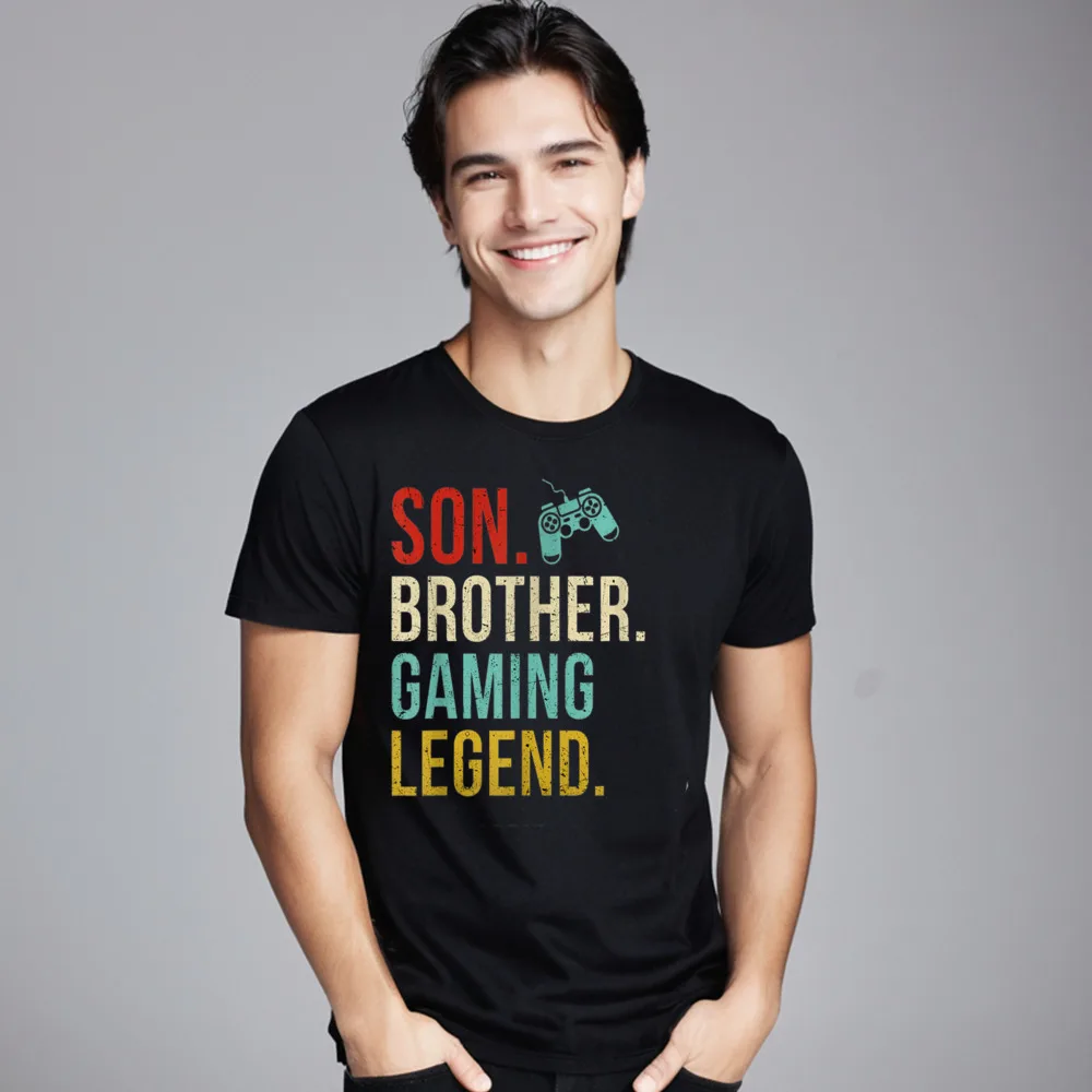 Хлопковая футболка с круглым вырезом и коротким рукавом для мальчиков-подростков
Хлопковая футболка с круглым вырезом и коротким рукавом для мальчиков-подростков