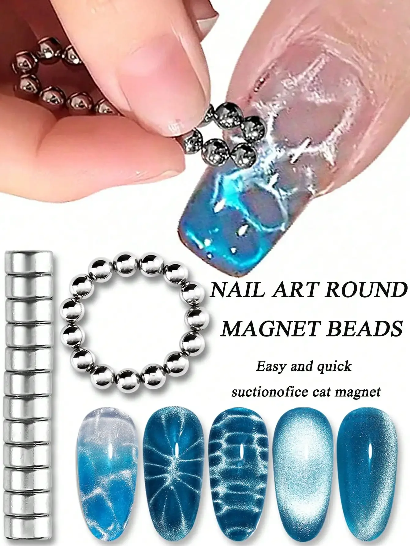 Round Magnetic Beads Snowflake Water Wave Nail Art Magnets, Detachable Cylinder Strong Magnets, Professional DIY Nail Design Shiny Effect Accessories, Salon Nail Tools Strong Round Magnets Nail Supplies, Easy Magnetic Absorption, Ideal Effect For Nail Art
Round Magnetic Beads Snowflake Water Wave Nail Art Magnets, Detachable Cylinder Strong Magnets, Professional DIY Nail Design Shiny Effect Accessories, Salon Nail Tools Strong Round Magnets Nail Supplies, Easy Magnetic Absorption, Ideal Effect For Nail Art