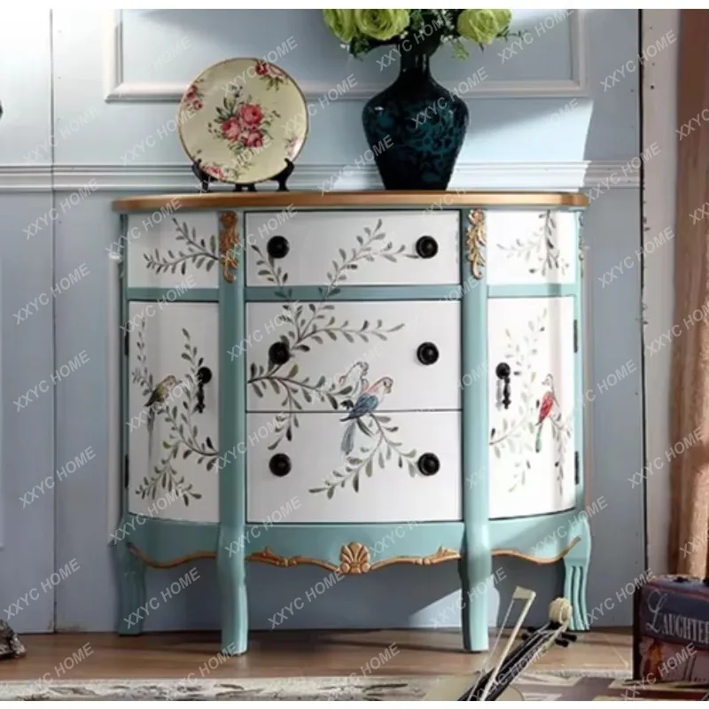 SLLiving Room Partition Entrance Cabinet Semicircle Hall Small Cabinet
SLLiving Room Partition Entrance Cabinet Semicircle Hall Small Cabinet