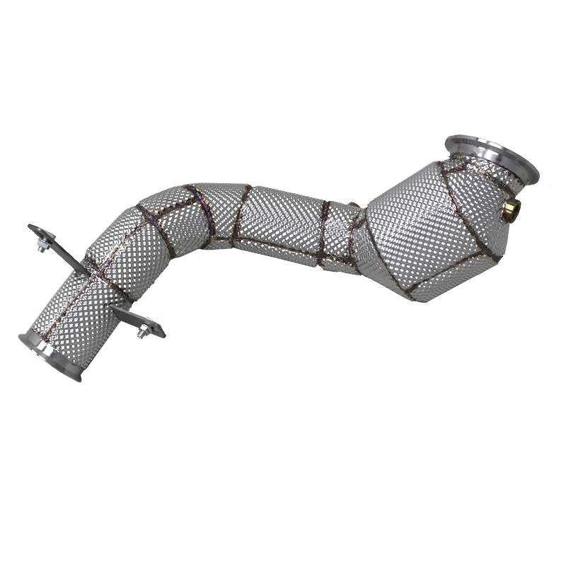 OEM High Flow Exhaust System For Mercedes-Benz C200 2.0T 2015-2022 Stainless Steel Catted Downpipe With Heat Shield
OEM High Flow Exhaust System For Mercedes-Benz C200 2.0T 2015-2022 Stainless Steel Catted Downpipe With Heat Shield