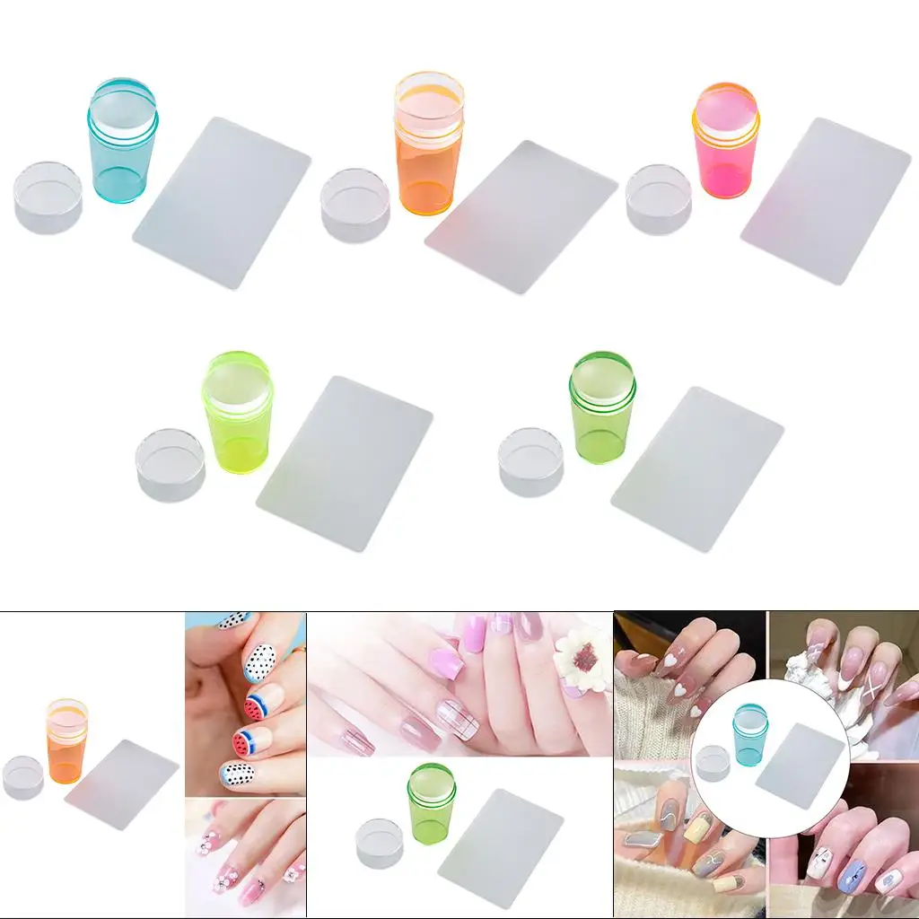 Transparent Nail Stamper Scraper Set Professional Use Soft Head Nail Stamping
Transparent Nail Stamper Scraper Set Professional Use Soft Head Nail Stamping