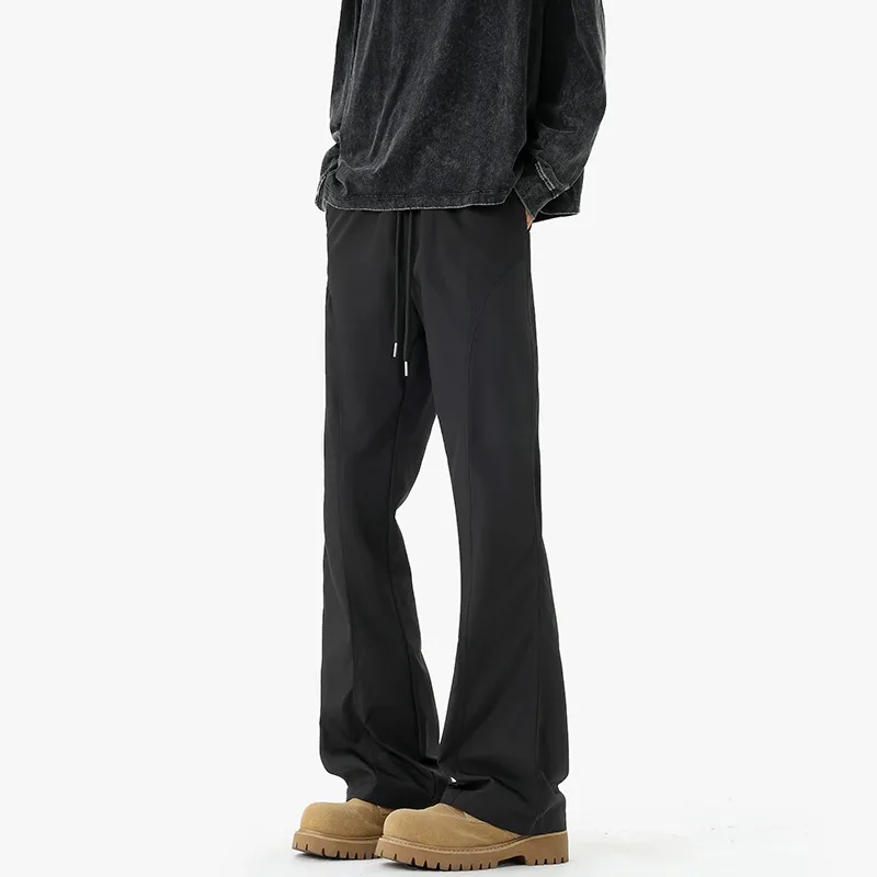 Man Pants Men Trousers New Trendy Flared Trousers For Men Casual Slash Cut Design Long And Loose Fit Stylish Menswear
Man Pants Men Trousers New Trendy Flared Trousers For Men Casual Slash Cut Design Long And Loose Fit Stylish Menswear