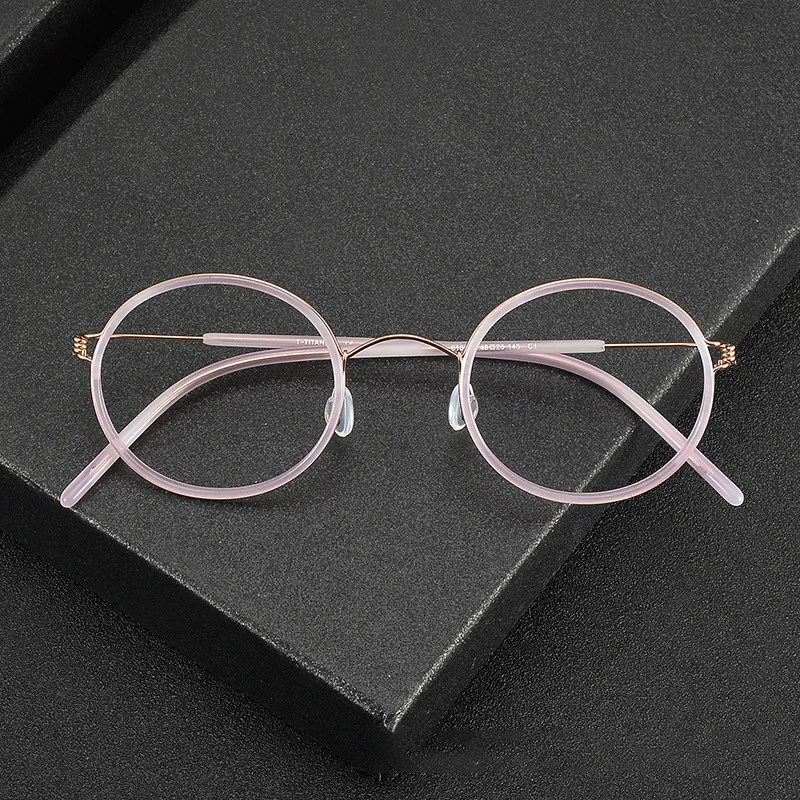 Wind Red Acetate Titanium Glasse Frame Men Luxury Optical Prescription Glasses Frame Woman Retro Round Fashion Frame Z534
Wind Red Acetate Titanium Glasse Frame Men Luxury Optical Prescription Glasses Frame Woman Retro Round Fashion Frame Z534