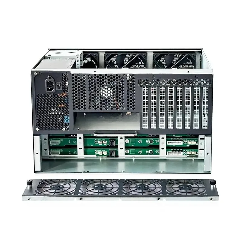12S4 Mini Gaming PC Chassis High-Performance Aluminum Alloy On-Demand Rack Server 12G Backplane ATX for Business Use
12S4 Mini Gaming PC Chassis High-Performance Aluminum Alloy On-Demand Rack Server 12G Backplane ATX for Business Use