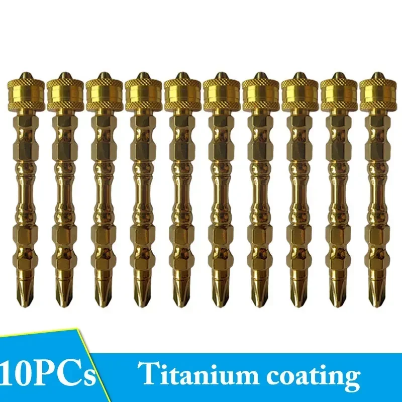 10pcs PH2 Screwdriver Bit Set with Magnet Ring Extension Phillips Double Cross Head 1/4'' Hex Shank for Electric Screw Driver
10pcs PH2 Screwdriver Bit Set with Magnet Ring Extension Phillips Double Cross Head 1/4'' Hex Shank for Electric Screw Driver