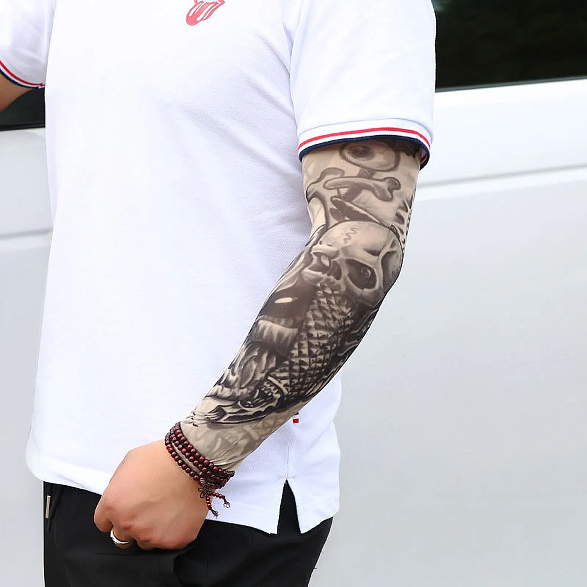 1 Pair Uv Protection Arm Sleeves Cooling Ice Silk Fabric Outdoor Sports Thumb Hole Sleeve For Cycling Running Yoga Golf Men
1 Pair Uv Protection Arm Sleeves Cooling Ice Silk Fabric Outdoor Sports Thumb Hole Sleeve For Cycling Running Yoga Golf Men