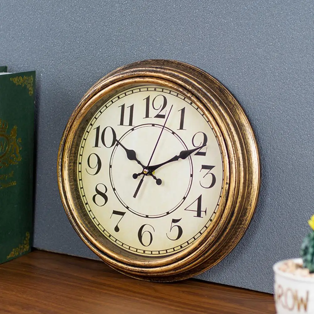 12 Inch Wall Clock Vintage Hanging Clock Round Clock Battery Operated Simple And Minimalist Low Noise Decor For Home Decoration
12 Inch Wall Clock Vintage Hanging Clock Round Clock Battery Operated Simple And Minimalist Low Noise Decor For Home Decoration