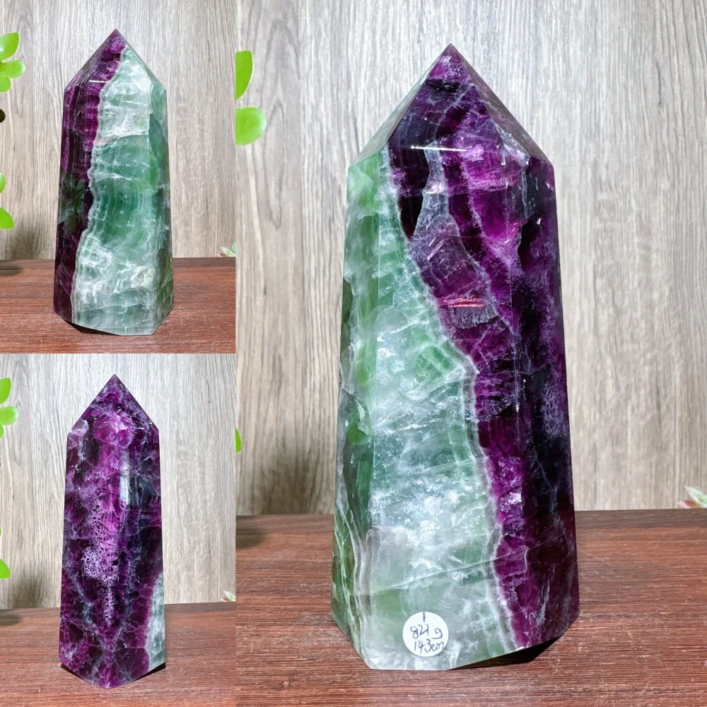 1PC Natural High Quality Rainbow Snow Feather Big Fluorite Towers Stone Healing Crystal Reiki Energy Home Decor Ornaments Gifts
1PC Natural High Quality Rainbow Snow Feather Big Fluorite Towers Stone Healing Crystal Reiki Energy Home Decor Ornaments Gifts