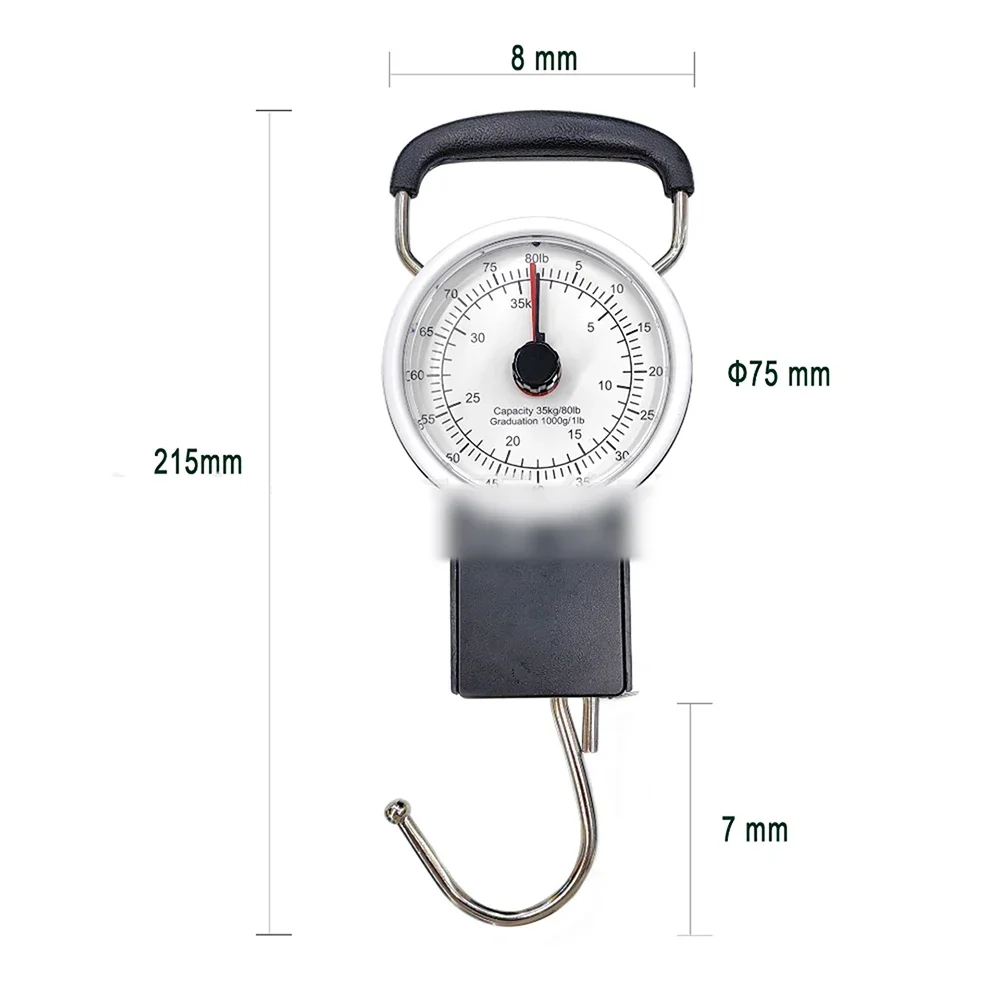 Portable 22kg/32kg Fishing Scale Mini Dial Weight Balance with Hook Tape Measure for Luggage Baggage Suitcase Travel
Portable 22kg/32kg Fishing Scale Mini Dial Weight Balance with Hook Tape Measure for Luggage Baggage Suitcase Travel