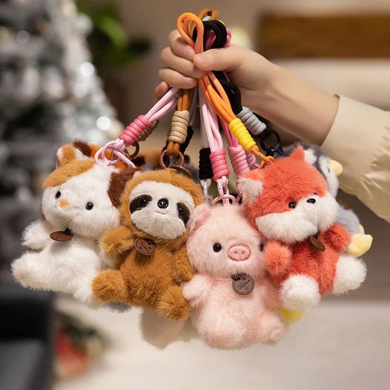 12cm Cute Sitting Animals Red Panda Cat Sloth Soft Plush Pendant Dolls Stuffed Capybara Pig Plushie Toys Gifts
12cm Cute Sitting Animals Red Panda Cat Sloth Soft Plush Pendant Dolls Stuffed Capybara Pig Plushie Toys Gifts