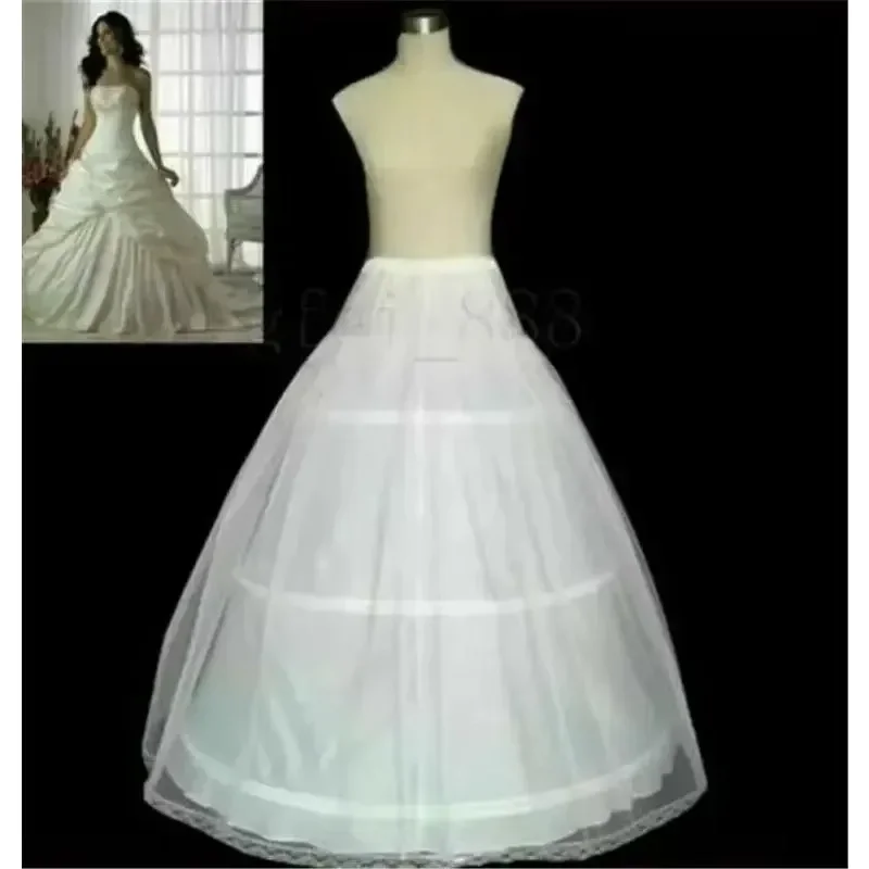 Plus Size A-line 3 Hoop Bridal Wedding Petticoat Underskirt Crinoline
Plus Size A-line 3 Hoop Bridal Wedding Petticoat Underskirt Crinoline
