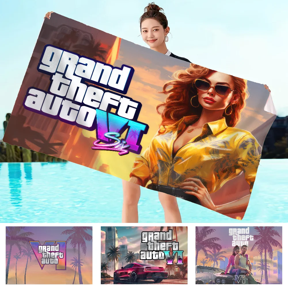 GTA 6 Game Towel Bath towel pattern beach towel quick drying and absorbent Pure Cotton basically never fade
GTA 6 Game Towel Bath towel pattern beach towel quick drying and absorbent Pure Cotton basically never fade