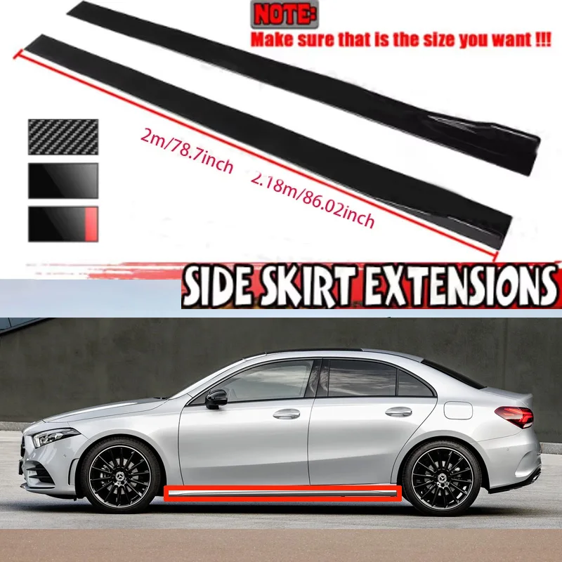 ДЛЯ Mercedes Benz A 200 W168 W169 W176 2M автомобильная боковая юбка, удлинитель, разделитель губ, бампер 2,18 м, гоночный боковой спойлер
ДЛЯ Mercedes Benz A 200 W168 W169 W176 2M автомобильная боковая юбка, удлинитель, разделитель губ, бампер 2,18 м, гоночный боковой спойлер