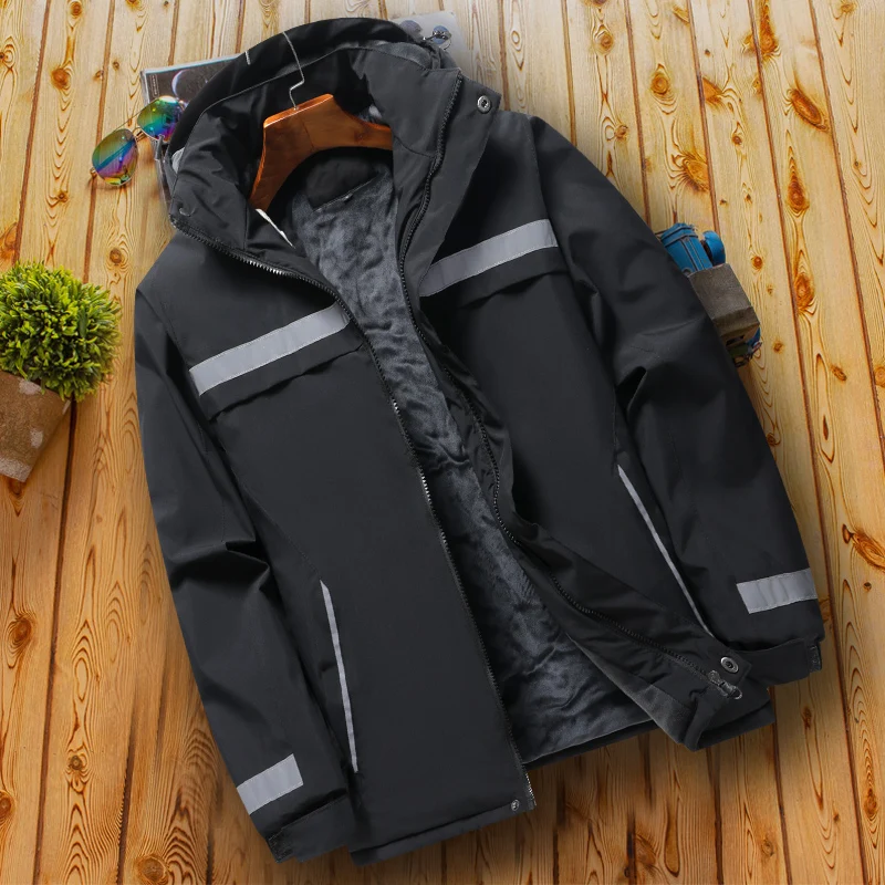Outdoor Men's Fce Lined Thiened Hooded Jaet Autumn Winter Youth Workwear Versatile Sli Cotton Clothes for Travel
Outdoor Men's Fce Lined Thiened Hooded Jaet Autumn Winter Youth Workwear Versatile Sli Cotton Clothes for Travel