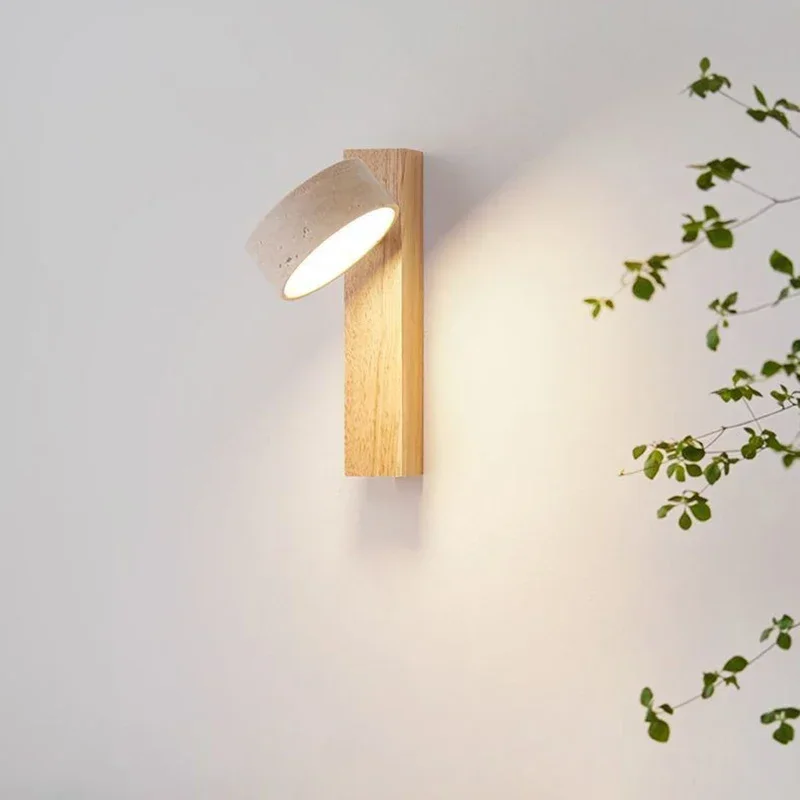 Yellow Cave Stone Wall Lamp Japanese Rotatable Wabi Sabi Style Warm Light for Homestay Bedside Aisle Solid Wood Lighting Fixture
Yellow Cave Stone Wall Lamp Japanese Rotatable Wabi Sabi Style Warm Light for Homestay Bedside Aisle Solid Wood Lighting Fixture