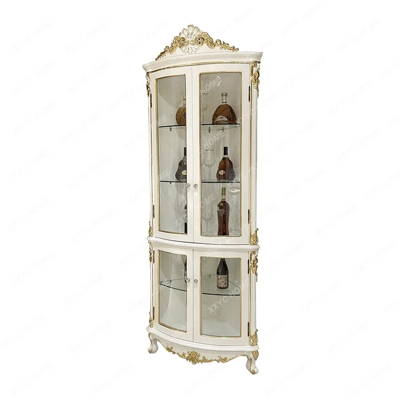 Hh2cc solid wood wine cabinet, living room luxury carved high partition cabinet
Hh2cc solid wood wine cabinet, living room luxury carved high partition cabinet