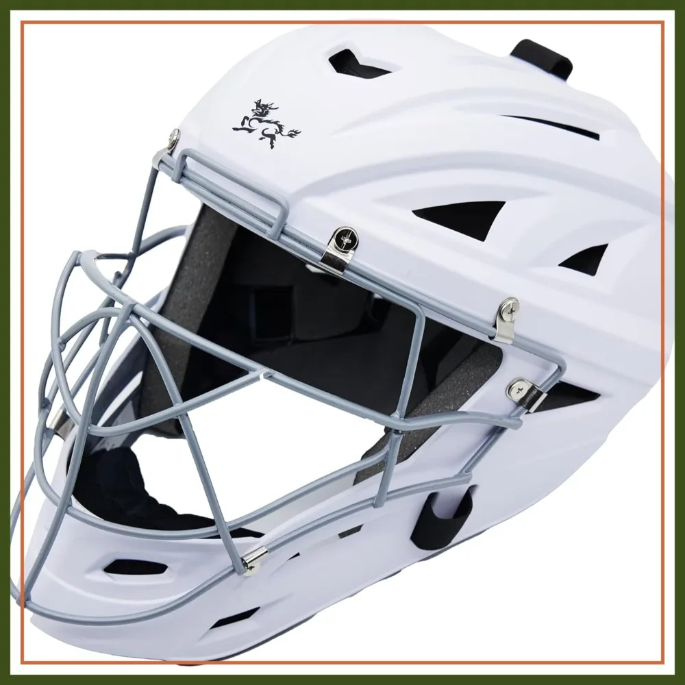 Baseball Catchers Helmet Matte Large 7-71/2 Inch
Baseball Catchers Helmet Matte Large 7-71/2 Inch