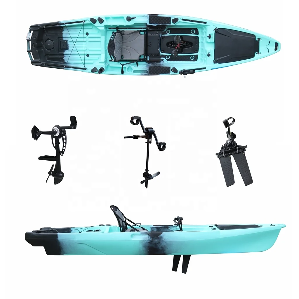 Vicking CE Certification Professional 13 ft One Person Pedal Fishing Kayak with Rudder System for Sale
Vicking CE Certification Professional 13 ft One Person Pedal Fishing Kayak with Rudder System for Sale